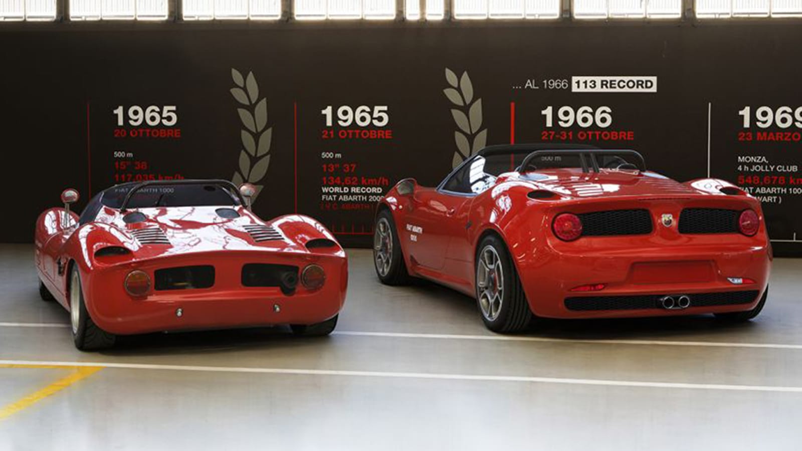 Abarth SP 1000 factory restomod entering very limited
